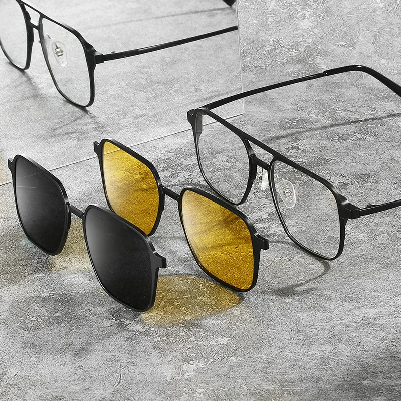 ZHIYI Brand Night Vision Goggles Day and Night Driving Glasses Vintage Men Polarized Sunglasses UV4000 Magnet Adsorption 2xLens 
ZHIYI Brand Night Vision Goggles Day and Night Driving Glasses Vintage Men Polarized Sunglasses UV4000 Magnet Adsorption 2xLens