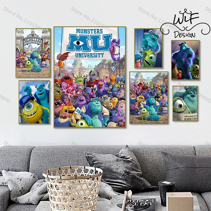 Disney Monsters, Incorporated Cartoon Animation Poster Canvas Painting Room Decor Print Clear Gift Wall Art Modern Home Decor
Disney Monsters, Incorporated Cartoon Animation Poster Canvas Painting Room Decor Print Clear Gift Wall Art Modern Home Decor