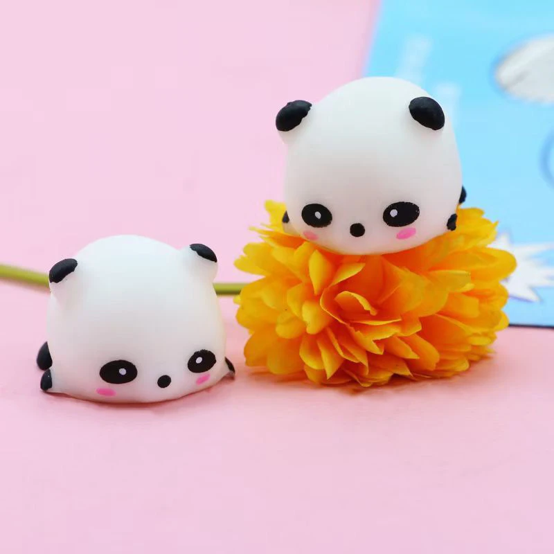

1pc Cute Mochi Squishy Panda Slow Rising Squeeze Healing Fun Kids Kawaii Toy Stress Reliever Anti-Stress