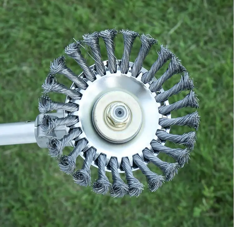 Weed Grass Trimmer Blade Break Proof Wired Round Edge Steel Trimmer Weed Cutter Grass Machine Accessories For Garden Lawn
Weed Grass Trimmer Blade Break Proof Wired Round Edge Steel Trimmer Weed Cutter Grass Machine Accessories For Garden Lawn