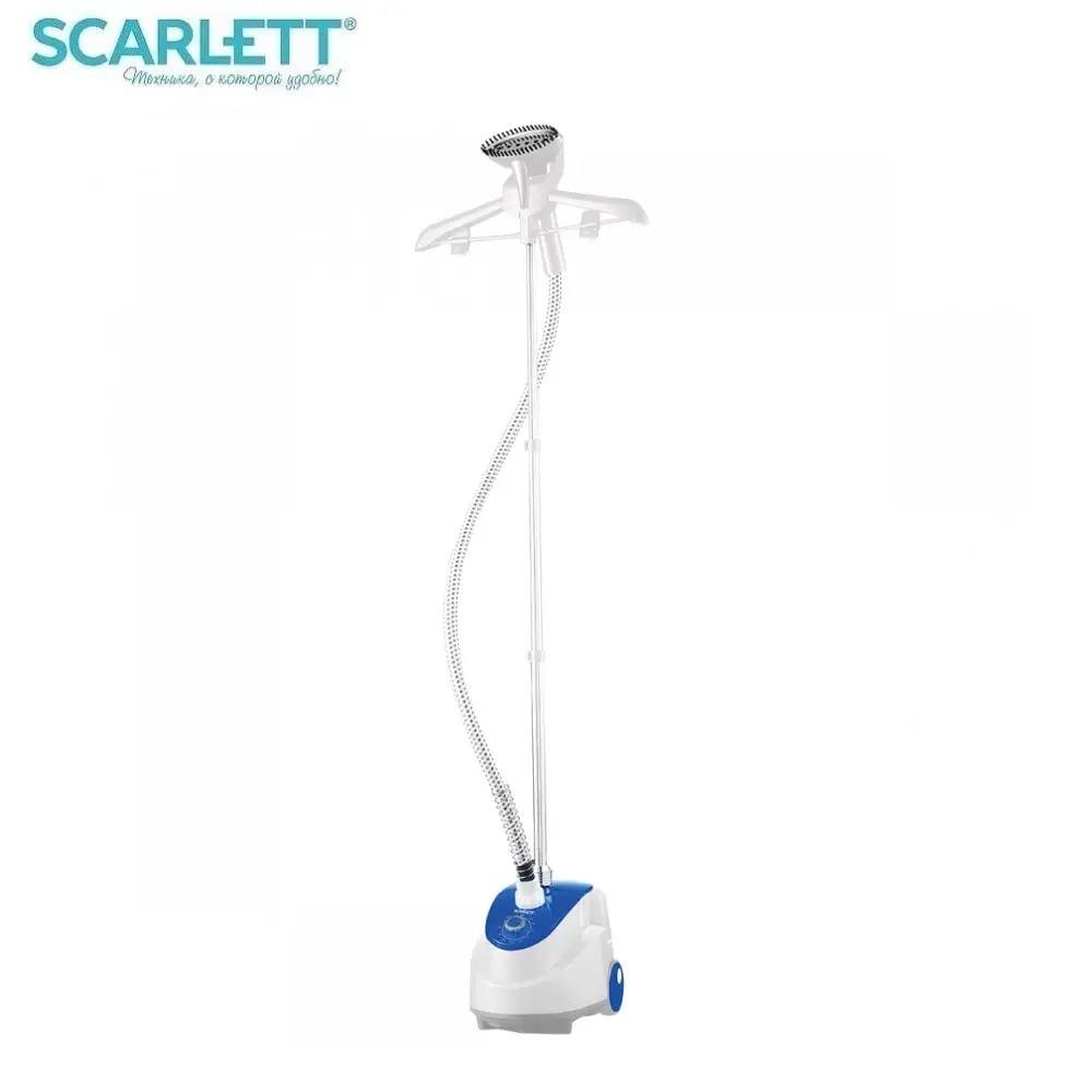Отпариватель вертикальный Scarlett SC-GS130S04 белый с синим | Бытовая техника