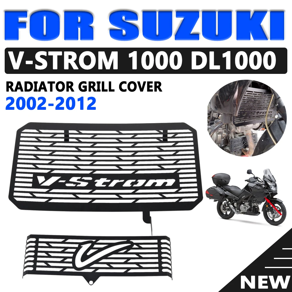 Motorcycle Radiator Grille Grill Guard Cover Protecter FOR SUZUKI DL1000 VSTROM DL 1000 V-STROM 1000 2003 2002- 2012 Accessories
Motorcycle Radiator Grille Grill Guard Cover Protecter FOR SUZUKI DL1000 VSTROM DL 1000 V-STROM 1000 2003 2002- 2012 Accessories