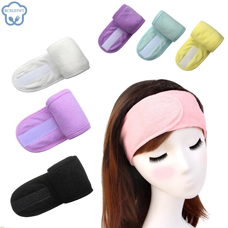 1PC Women Adjustable Hairband Makeup Toweling Hair Wrap Head Band Stretch Salon SPA Facial Headband Hair Accessories Shower Cap
1PC Women Adjustable Hairband Makeup Toweling Hair Wrap Head Band Stretch Salon SPA Facial Headband Hair Accessories Shower Cap
