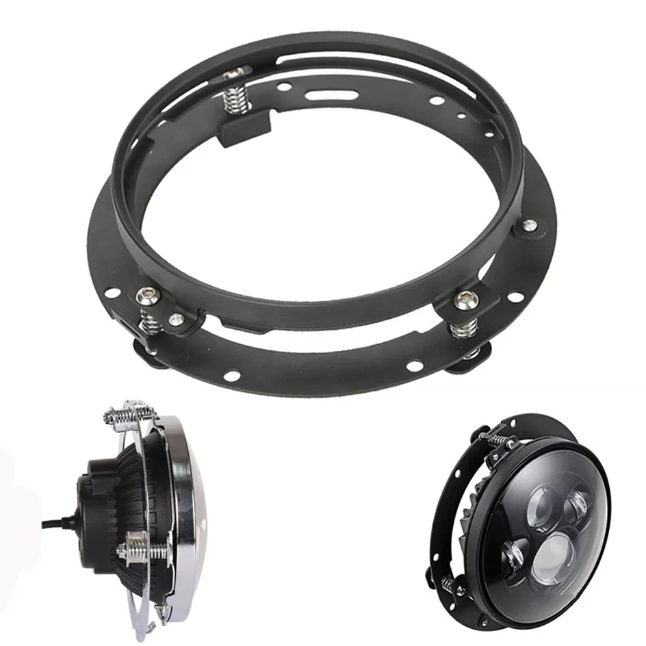 For Harley Motorcycle 7" Headlight Bracket 7 Inch LED Headlamp Mounting Bracket Ring For Land Rover Defender Car Jeep Wrangler
For Harley Motorcycle 7" Headlight Bracket 7 Inch LED Headlamp Mounting Bracket Ring For Land Rover Defender Car Jeep Wrangler