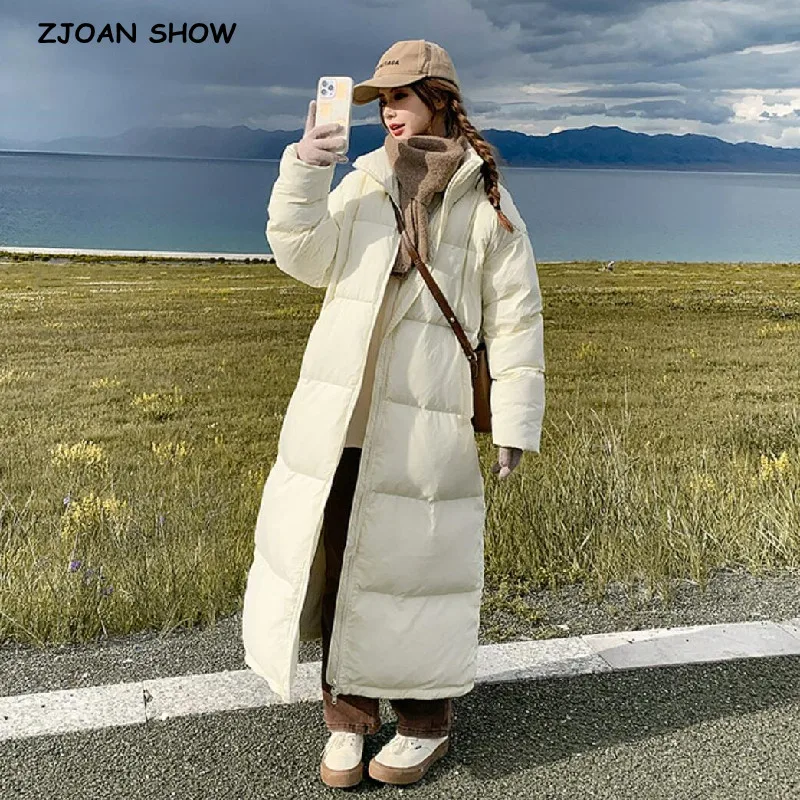 2023 Winter Down Cotton Jackets Women Stand Collar Zipper Over-knee X-long Overcoats Korean Style Fashion Loose Causal Maxi Coat
2023 Winter Down Cotton Jackets Women Stand Collar Zipper Over-knee X-long Overcoats Korean Style Fashion Loose Causal Maxi Coat