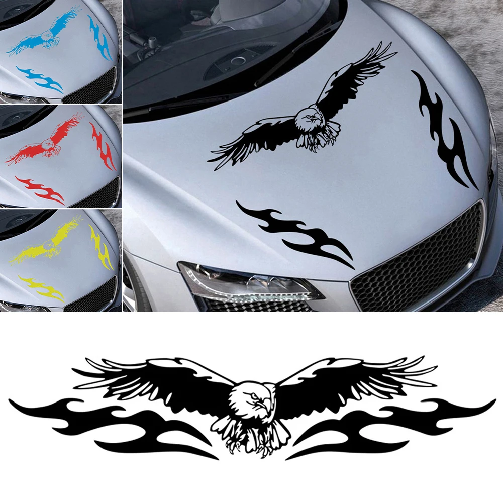 1Set Universal Car Sticker Hood Cover Eagle Fire Stickers PVC Vinyl Car Racing Stripe Decal DIY Car Styling Accessories
1Set Universal Car Sticker Hood Cover Eagle Fire Stickers PVC Vinyl Car Racing Stripe Decal DIY Car Styling Accessories