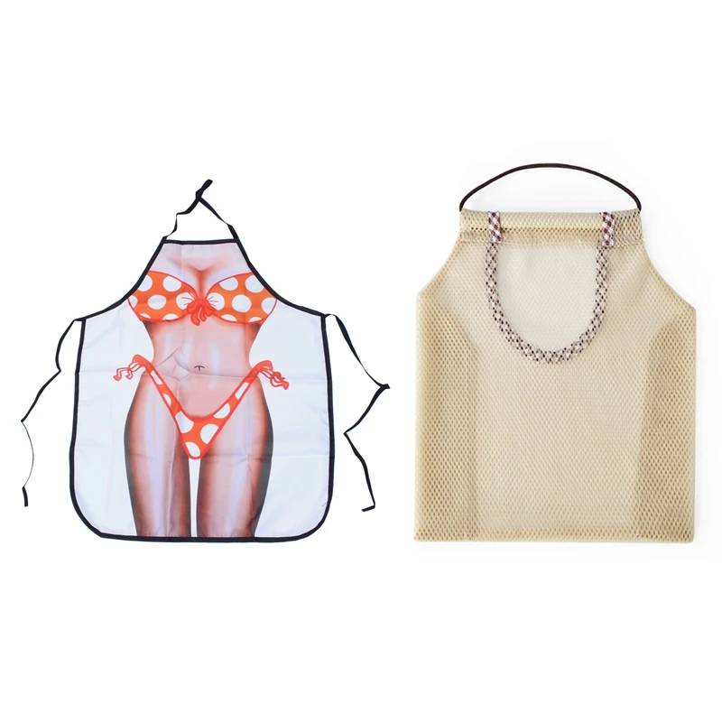 HOT SALE Polka Dot Bikini Sexy Kitchen Apron Funny Creative Cooking Aprons & Kitchen Vegetable Storage Bag
HOT SALE Polka Dot Bikini Sexy Kitchen Apron Funny Creative Cooking Aprons & Kitchen Vegetable Storage Bag