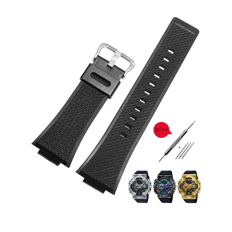 Waterproof Rubber Watchband Suitable For CASIO GM-110GB Resin Silicone Strap Stainless Steel Watch Chain
Waterproof Rubber Watchband Suitable For CASIO GM-110GB Resin Silicone Strap Stainless Steel Watch Chain