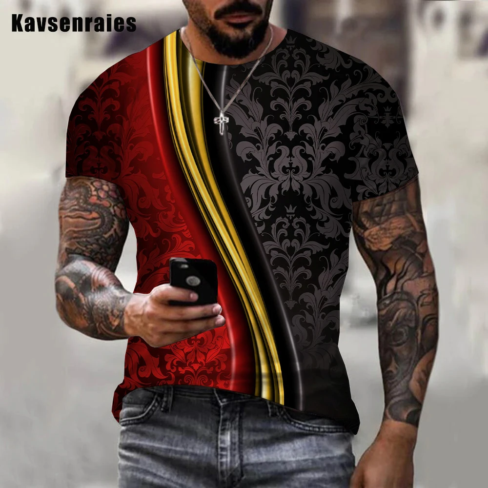 2022 Men Women Summer Fashion 3D Abstract Color Printed Men T-shirt Casual Oversized O-Neck Short Sleeve T-Shirt
2022 Men Women Summer Fashion 3D Abstract Color Printed Men T-shirt Casual Oversized O-Neck Short Sleeve T-Shirt