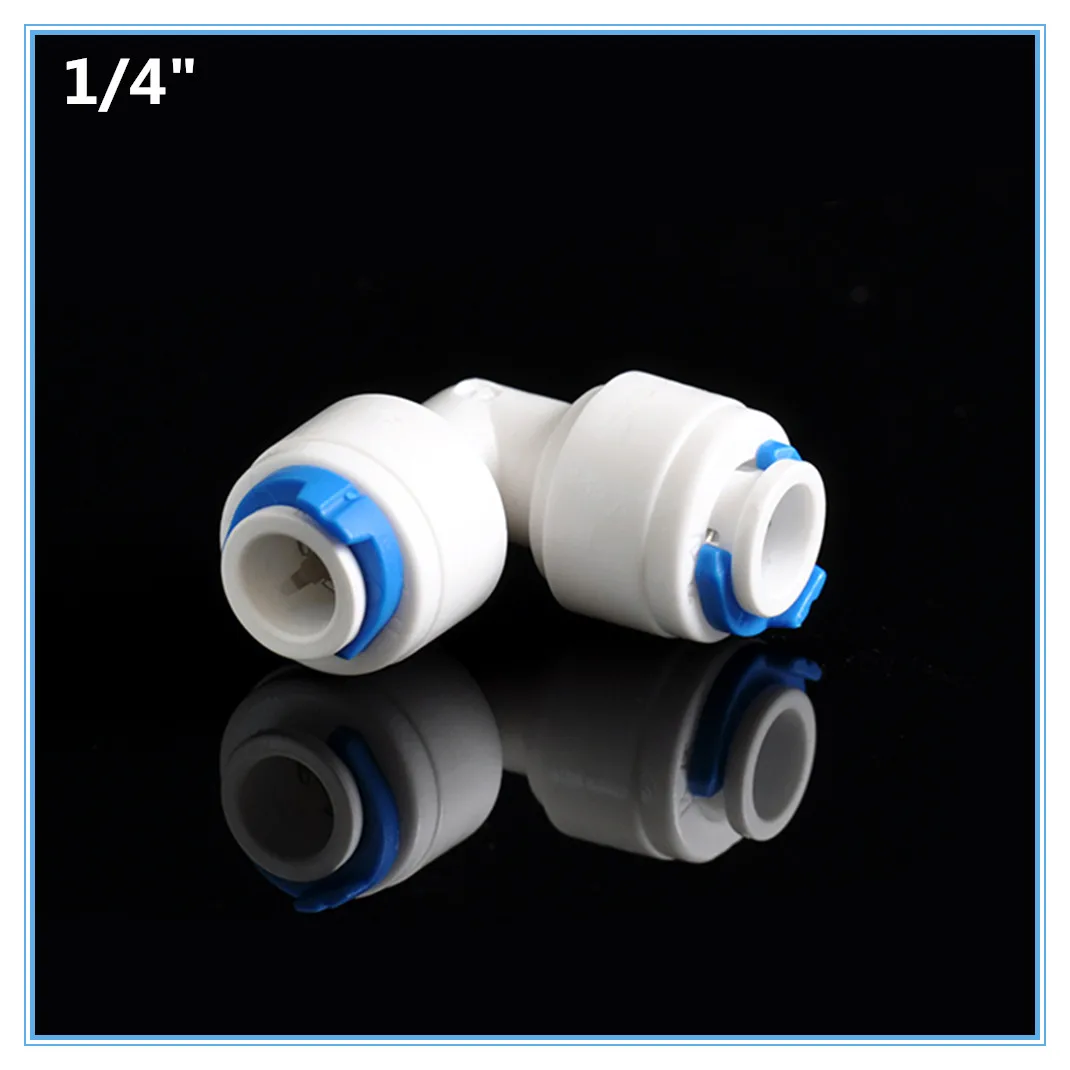 5pc 1/4" OD Tube RO Water Reverse Osmosis Aquarium System Union Elbow Connector Fitting
5pc 1/4" OD Tube RO Water Reverse Osmosis Aquarium System Union Elbow Connector Fitting