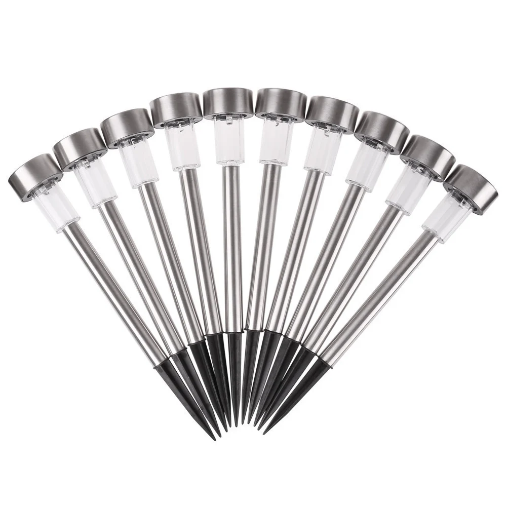 Lawn Lamp Rustproof Garden Decor For Pathway Landscape Lighting Outdoor Solar Light Walkway Driveway Stainless Steel Waterproof
Lawn Lamp Rustproof Garden Decor For Pathway Landscape Lighting Outdoor Solar Light Walkway Driveway Stainless Steel Waterproof