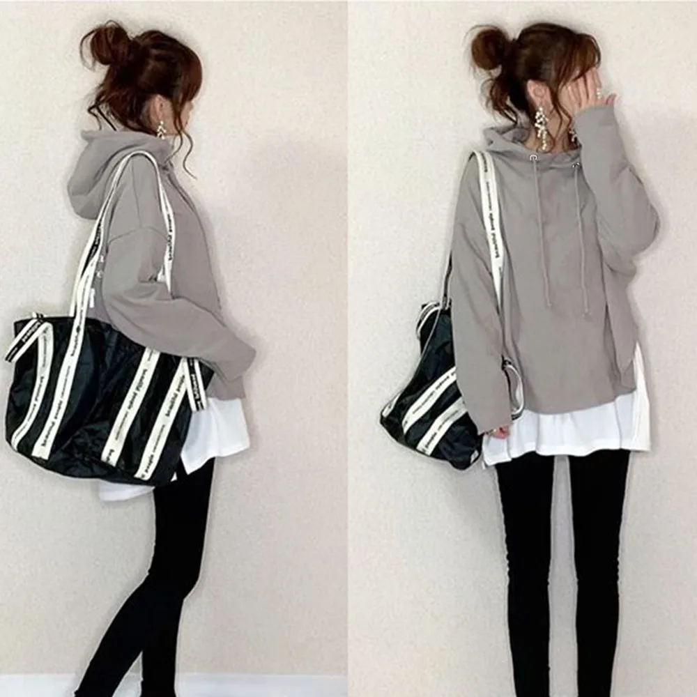 Autumn Tops Women Pullovers Trends 2021 Hooded Long-Sleeve Loose Hoodies Korean Style Fashion Ladies Clothes Long Sweatshirt
Autumn Tops Women Pullovers Trends 2021 Hooded Long-Sleeve Loose Hoodies Korean Style Fashion Ladies Clothes Long Sweatshirt