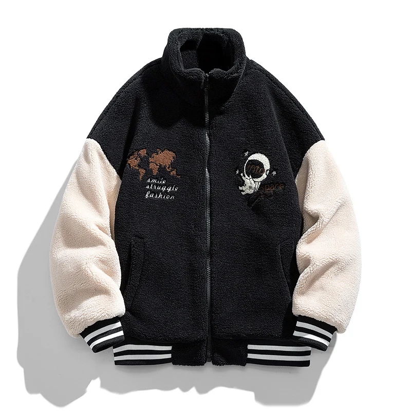 Cotton Thick Lamb Wool Coat Men's 2022 New Winter Padded Jacket Hong Kong Style Student Warm Jacket Men's Clothing
Cotton Thick Lamb Wool Coat Men's 2022 New Winter Padded Jacket Hong Kong Style Student Warm Jacket Men's Clothing