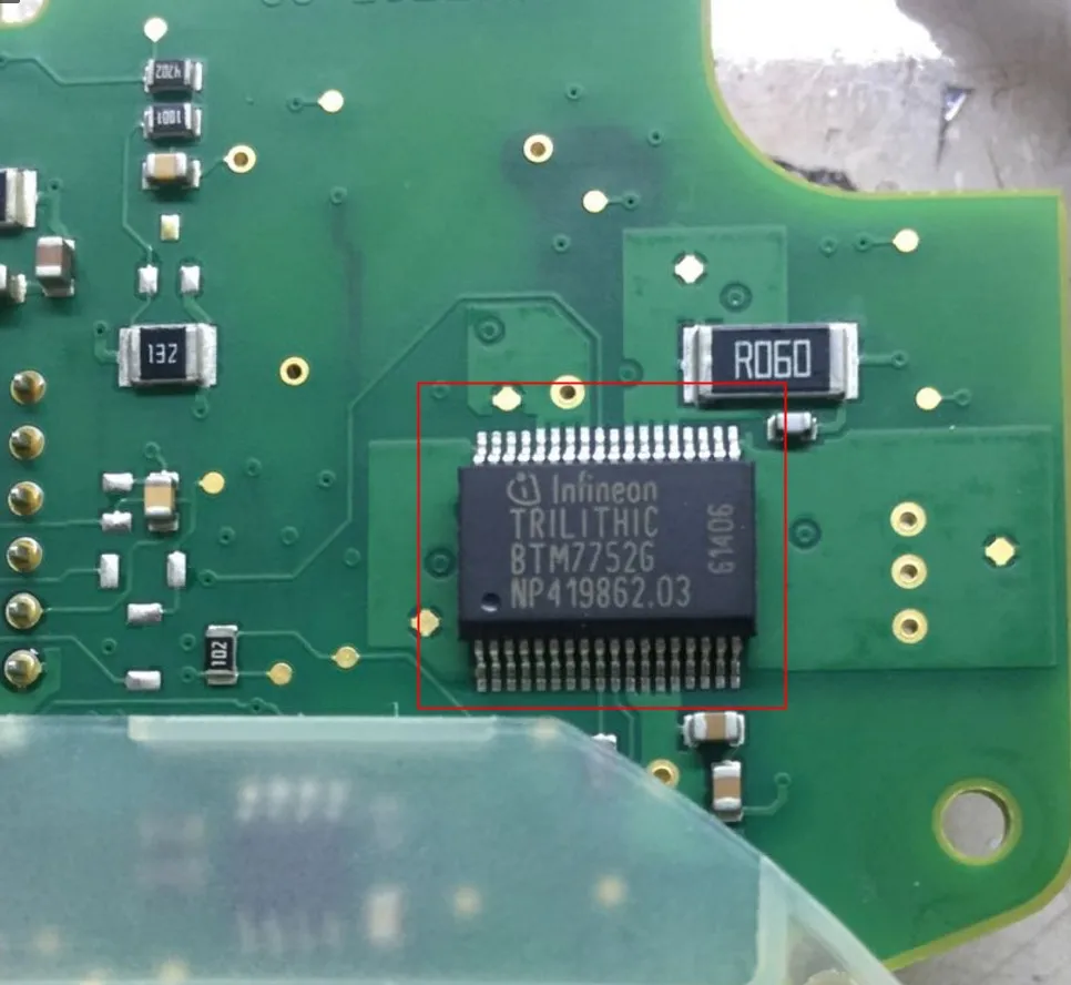 TRILITHIC BTM7752G for Mercedes-Benz steering power IC chip 
TRILITHIC BTM7752G for Mercedes-Benz steering power IC chip