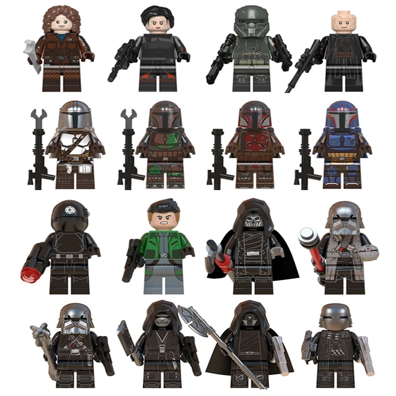 8pcs/set Star Wars Building Blocks Mandalorians Series Action Figures Puzzle Toys Children's Assembled Toy Boys Kids Gifts
8pcs/set Star Wars Building Blocks Mandalorians Series Action Figures Puzzle Toys Children's Assembled Toy Boys Kids Gifts