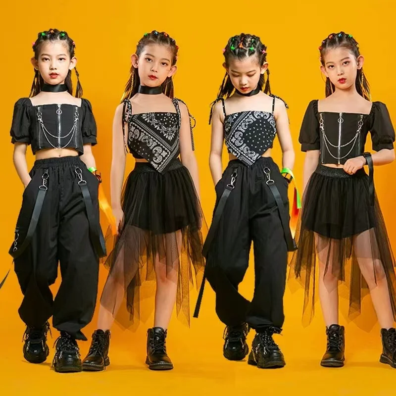 Girls' Jazz Hip Hop Hip Hop Hip Hop Children's Dress Training Dance Dress Walking Show Fashion Dress Autumn Summer Performance D
Girls' Jazz Hip Hop Hip Hop Hip Hop Children's Dress Training Dance Dress Walking Show Fashion Dress Autumn Summer Performance D