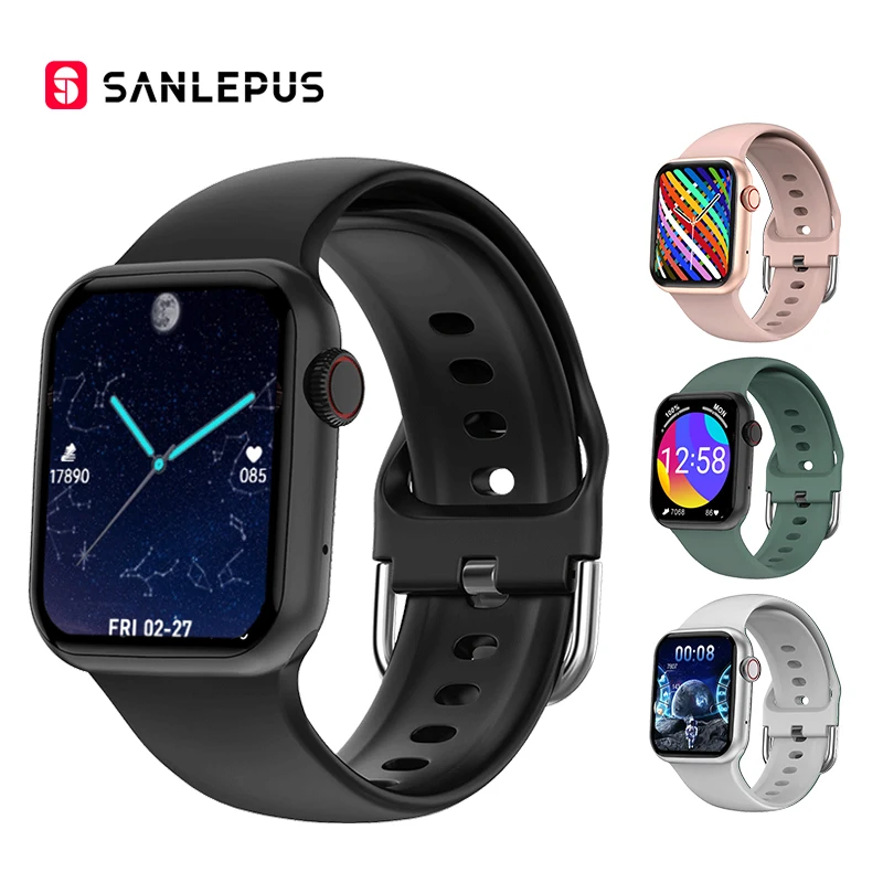 

SANLEPUS Smart Watch 2023 Men Women Smartwatch Wireless Charging Bluetooth Call Custom Watch Face Fitness Bracelet Sleep Monitor