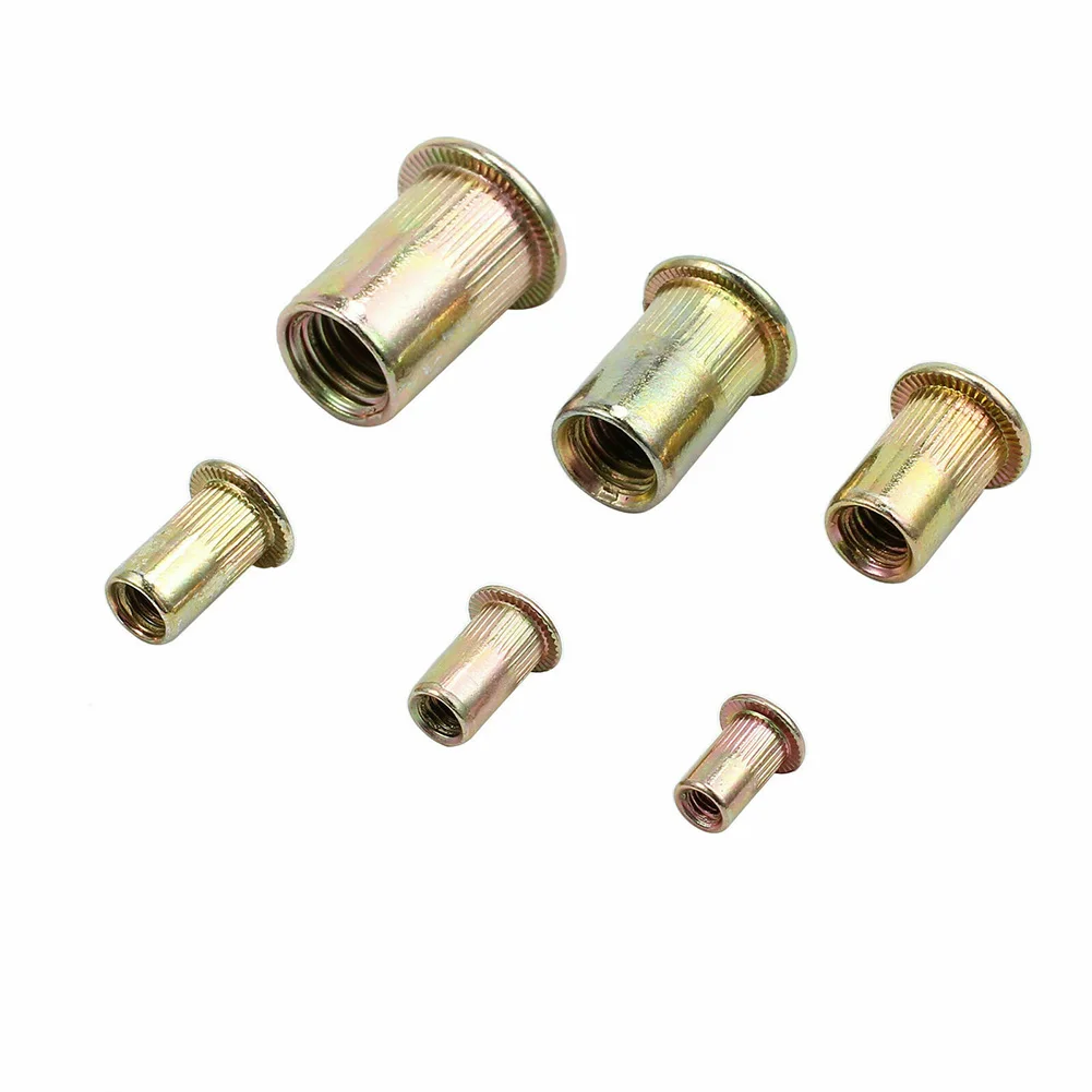 150 Pcs Nut Rivet Threaded Insert Tool Kit Nutsert Riveter Hand Riveting M3 M4 M5 M6 M8 M10 Workshop Equipment
150 Pcs Nut Rivet Threaded Insert Tool Kit Nutsert Riveter Hand Riveting M3 M4 M5 M6 M8 M10 Workshop Equipment