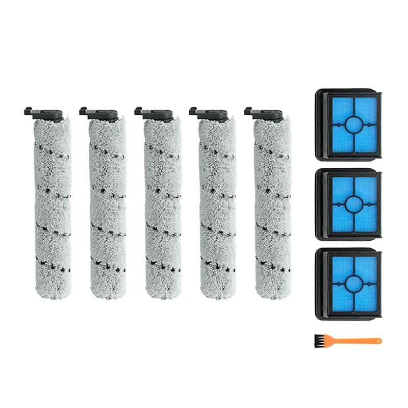 9Pcs Roller Brush For Deerma VX100 Wireless Floor Washer Cleanable Cordless Scrubber Vacuum Cleaner Filter
9Pcs Roller Brush For Deerma VX100 Wireless Floor Washer Cleanable Cordless Scrubber Vacuum Cleaner Filter