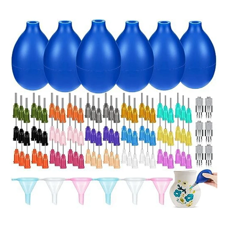 108 PCS Skid Trailer Bottles For Pottery Set Of 6 Pottery Precision Applicator Applicator Bottles For Clay Pottery Tools
108 PCS Skid Trailer Bottles For Pottery Set Of 6 Pottery Precision Applicator Applicator Bottles For Clay Pottery Tools