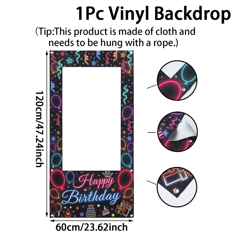 Флуоресцентная фоторамка для дня рождения
Флуоресцентная фоторамка для дня рождения