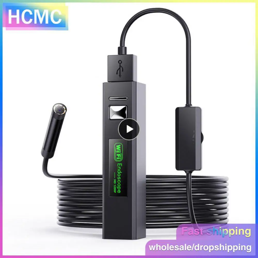 1PCS New F150 1200P WiFi Endoscope Camera Waterproof Inspection Snake Mini Camera 8MM 8LEDs USB Borescope For Car For
1PCS New F150 1200P WiFi Endoscope Camera Waterproof Inspection Snake Mini Camera 8MM 8LEDs USB Borescope For Car For