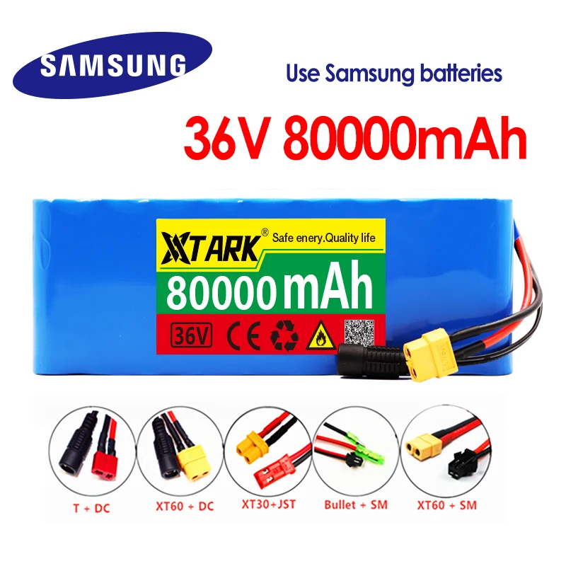 36V 80Aah Battery E-bike Battery Pack 18650 Lithium Battery Pack 500W High Power and Capacity 42V80000mAh Ebike Electric Bicycle
36V 80Aah Battery E-bike Battery Pack 18650 Lithium Battery Pack 500W High Power and Capacity 42V80000mAh Ebike Electric Bicycle