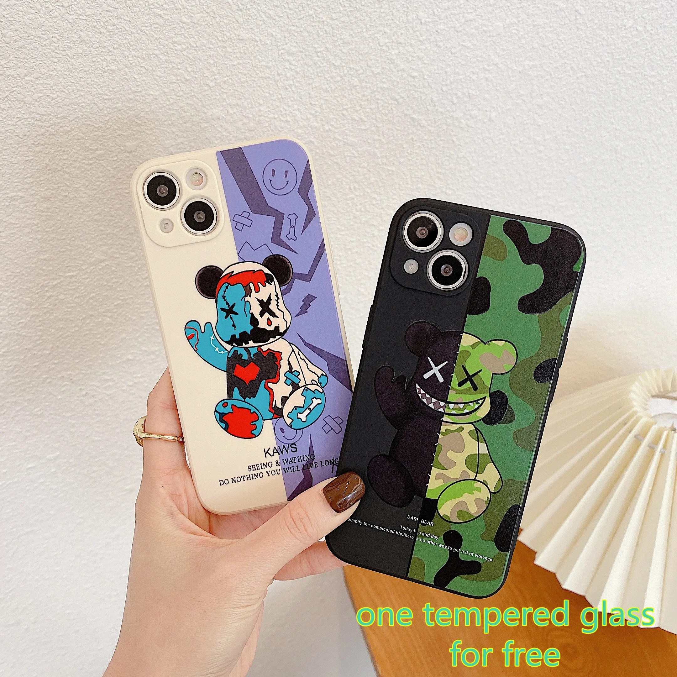 Cartoon Silicone Case For iPhone 13 Pro Max Violent Bear Silicone Case for iPhone 12 чехол на айфон 11 Funda iPhone XS Max
Cartoon Silicone Case For iPhone 13 Pro Max Violent Bear Silicone Case for iPhone 12 чехол на айфон 11 Funda iPhone XS Max