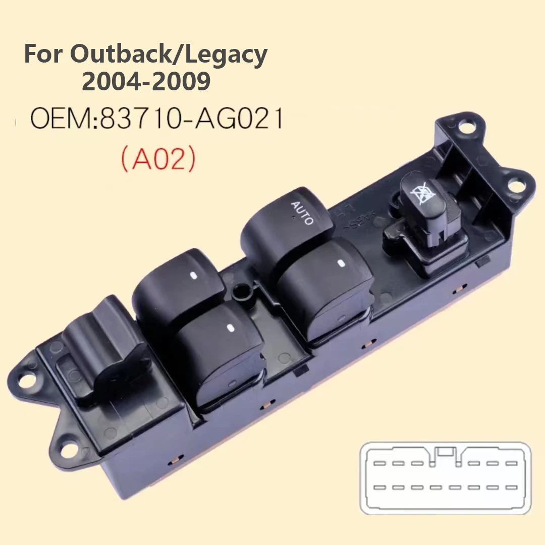 Для Subaru Outback 2004-2020 Legacy 2004-2014 XV 2011-2014 левая передняя главная кнопка управления стеклоподъемником
Для Subaru Outback 2004-2020 Legacy 2004-2014 XV 2011-2014 левая передняя главная кнопка управления стеклоподъемником