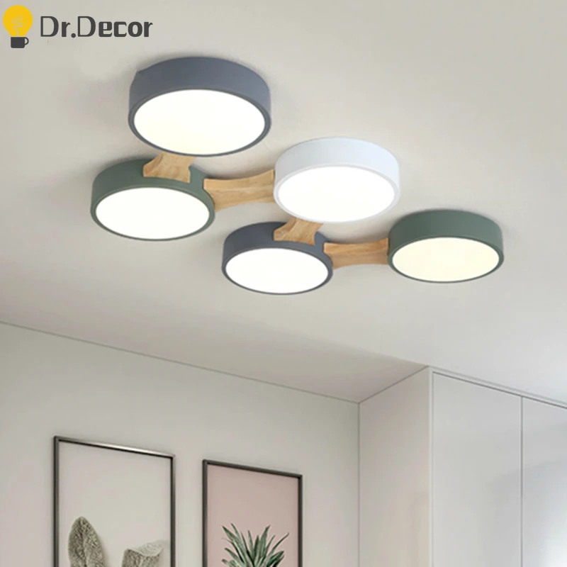 Nordic LED Ceiling Lamp Round Metal Lampshade Ceiling Lights Lighting Living Room Bedroom Decor Lustre Kitchen Light Fixtures 
Nordic LED Ceiling Lamp Round Metal Lampshade Ceiling Lights Lighting Living Room Bedroom Decor Lustre Kitchen Light Fixtures