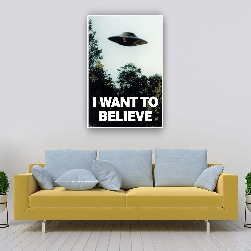Lovelyxl плакат с надписью «The файлы I Want To Believe», Декор, винтажное украшение, настенная забавная Художественная печать, роспись, картина для дома без рамки
Lovelyxl плакат с надписью «The файлы I Want To Believe», Декор, винтажное украшение, настенная забавная Художественная печать, роспись, картина для дома без рамки