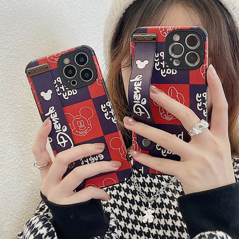 Disney check Cartoon Mickey Minnie Mouse Phone Case For iPhone 13 11 12 Pro Max XS XR X 8 7 Plus SE 2 Camera Lens Protections
Disney check Cartoon Mickey Minnie Mouse Phone Case For iPhone 13 11 12 Pro Max XS XR X 8 7 Plus SE 2 Camera Lens Protections