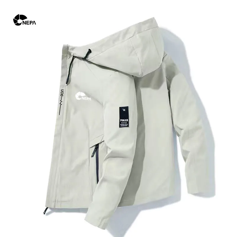 NEPA Wilderness Camping Mountaineering Adventure Jacket Men's Leisure Travel Lightweight Jacket Spring and Autumn Quick Dry Hood
NEPA Wilderness Camping Mountaineering Adventure Jacket Men's Leisure Travel Lightweight Jacket Spring and Autumn Quick Dry Hood