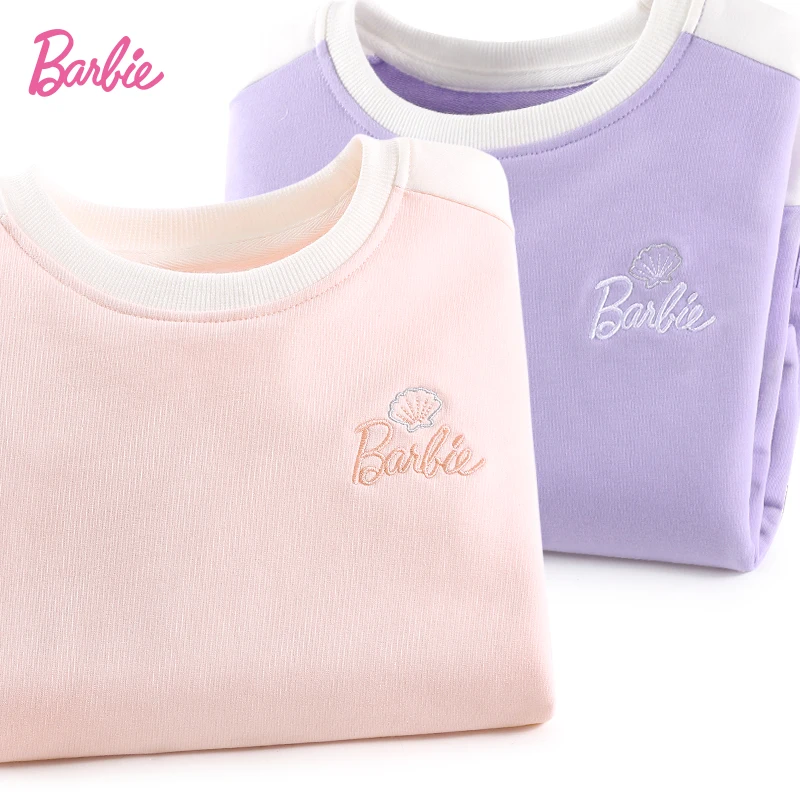 Kawaii весенний пуловер Барби свитер модный универсальный топ розовый фиолетовый свободный принт спортивный с длинными рукавами подарок для девушки
Kawaii весенний пуловер Барби свитер модный универсальный топ розовый фиолетовый свободный принт спортивный с длинными рукавами подарок для девушки