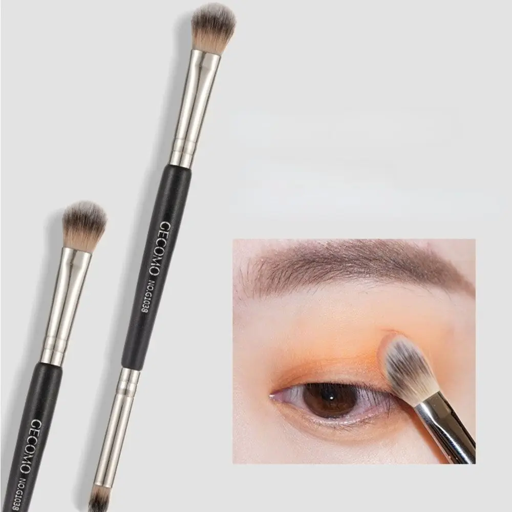 

1pc Detail Shade Pen Dense bristles Double-ended Eyeshadow Brush Eye Cosmetic Brush Makeup Smudge Brush Eye Shadow Brush