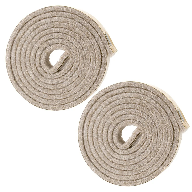 2X Self-Stick Heavy Duty Felt Strip Roll For Hard Surfaces (1/2 Inch X 60 Inch), Creamy-White
2X Self-Stick Heavy Duty Felt Strip Roll For Hard Surfaces (1/2 Inch X 60 Inch), Creamy-White