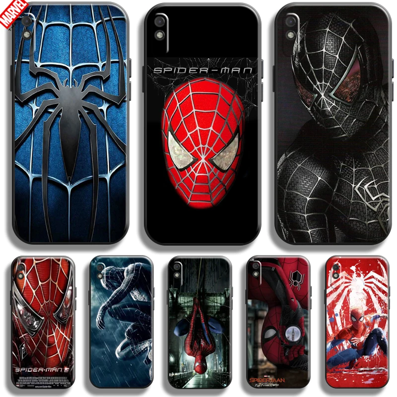 Marvel Spiderman For Xiaomi Redmi 9A 9AT Phone Case Soft Liquid Silicon Silicone Cover Black Carcasa Coque 
Marvel Spiderman For Xiaomi Redmi 9A 9AT Phone Case Soft Liquid Silicon Silicone Cover Black Carcasa Coque