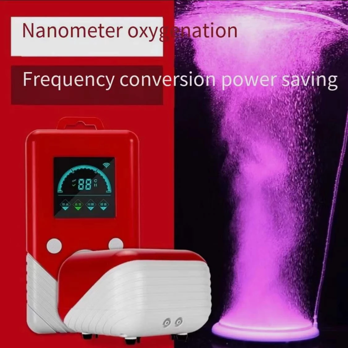 Fish tank ultra-quiet oxygen pump variable frequency energy-saving air pump nano atmospheric volume depth bomb aquarium accessor
Fish tank ultra-quiet oxygen pump variable frequency energy-saving air pump nano atmospheric volume depth bomb aquarium accessor