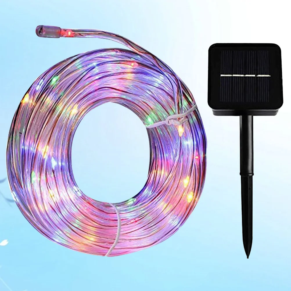 12 Meters 100 LED Colorful Tube Light Color Changing Light Strip Solar Powered Party Garden Patio Rope Lights Decoration Fairy
12 Meters 100 LED Colorful Tube Light Color Changing Light Strip Solar Powered Party Garden Patio Rope Lights Decoration Fairy