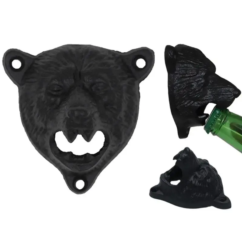 1Pcs New Vintage Cast Iron Bear Wall Mounted Opener Cute Wall Mounted Bottle Opener Wine Beer Soda Glass Cap Bottle Opener Tools
1Pcs New Vintage Cast Iron Bear Wall Mounted Opener Cute Wall Mounted Bottle Opener Wine Beer Soda Glass Cap Bottle Opener Tools