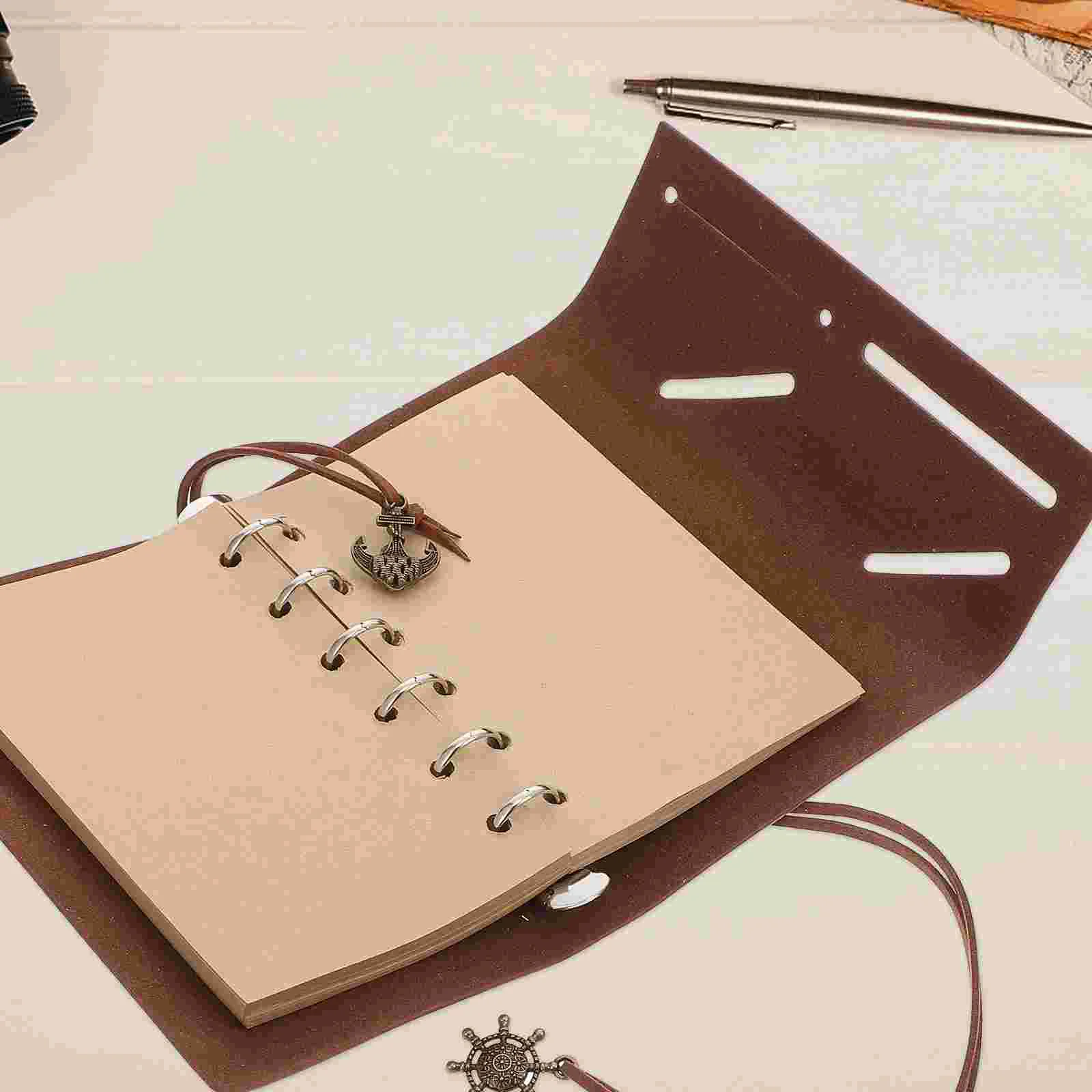 LEORX Vintage PU Cover Loose-leaf String Notebook Notepad Travel Journal Diary Jotter (Brown)
LEORX Vintage PU Cover Loose-leaf String Notebook Notepad Travel Journal Diary Jotter (Brown)