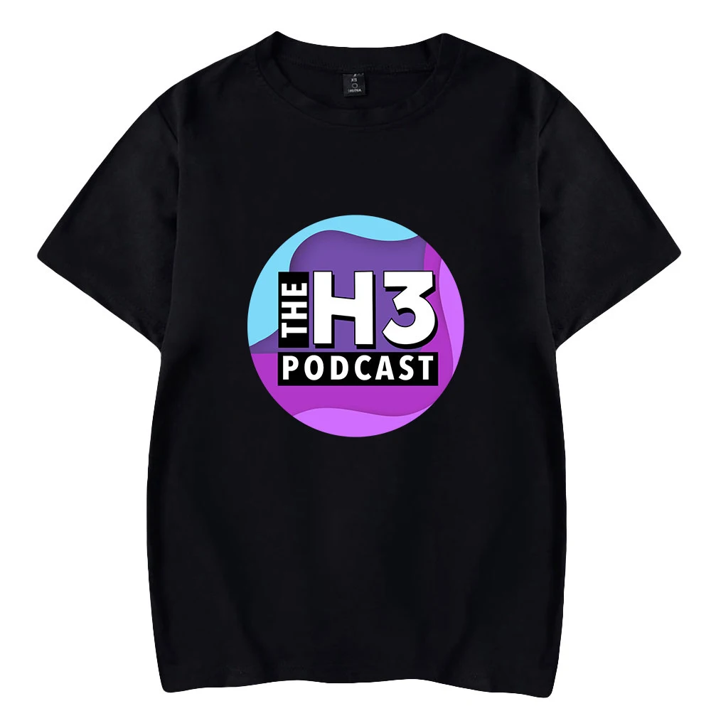 H3 Podcast School summer letter pattern printing T-shirt short-sleeved loose casual all-match T-shirts
H3 Podcast School summer letter pattern printing T-shirt short-sleeved loose casual all-match T-shirts