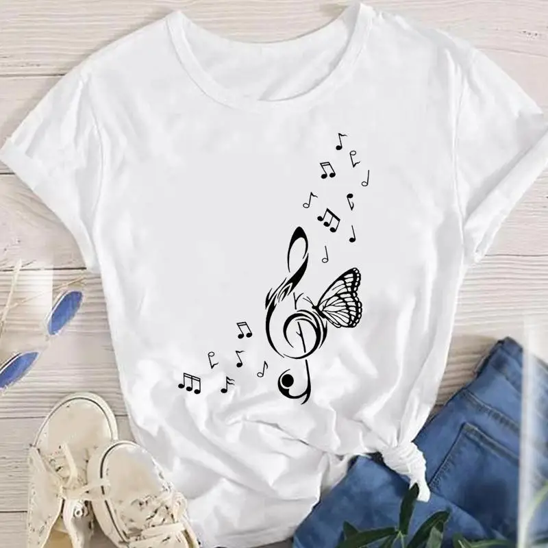 Women Print Tops Butterfly Sweet Love Short Sleeve Summer Fashion Lady Clothes Tees Female 2022 Ladies Tshirt Graphic T-Shirt
Women Print Tops Butterfly Sweet Love Short Sleeve Summer Fashion Lady Clothes Tees Female 2022 Ladies Tshirt Graphic T-Shirt