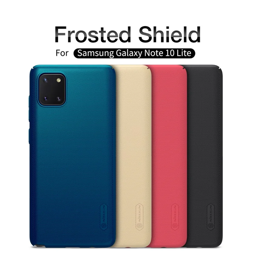 For Samsung Galaxy Note 10 Lite Case Nillkin Super Frosted Shield Hard PC Back Cover protector Case For Samsung Note10 Lite
For Samsung Galaxy Note 10 Lite Case Nillkin Super Frosted Shield Hard PC Back Cover protector Case For Samsung Note10 Lite