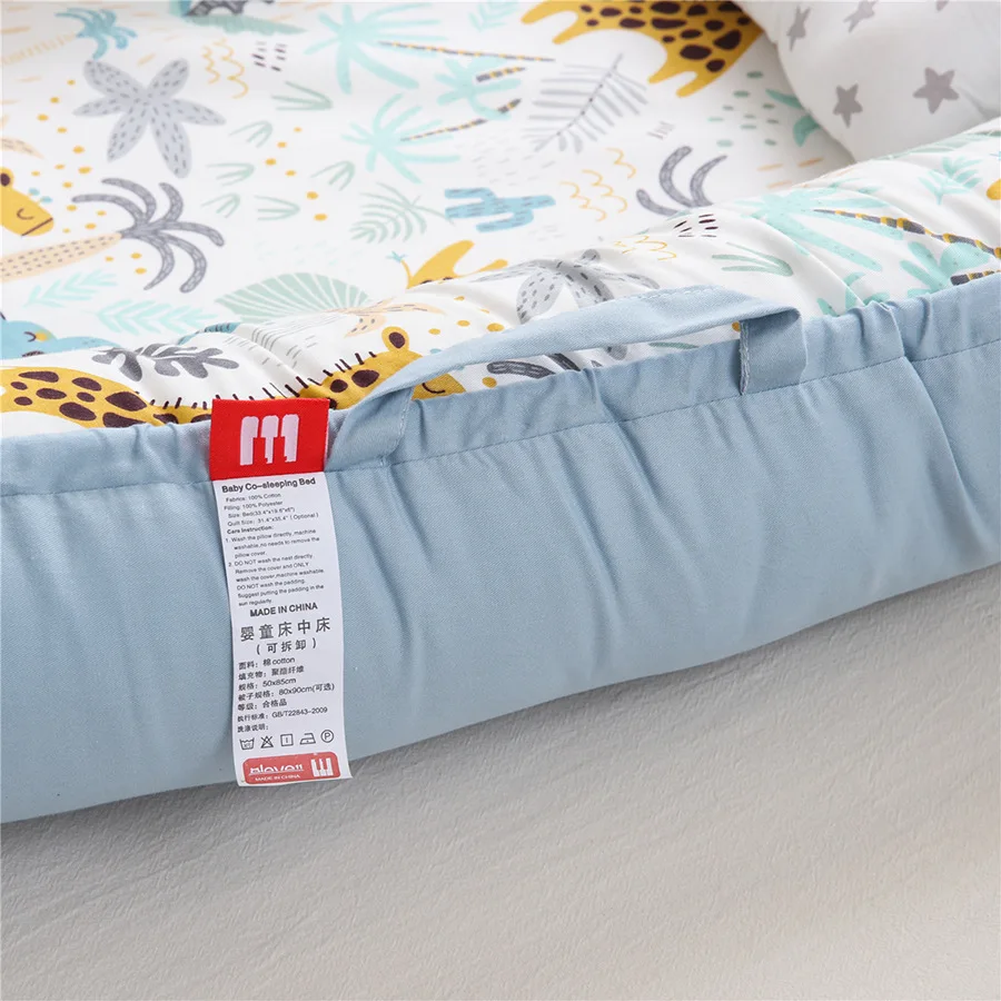 Portable Infant Lounger Newborn Kids Baby Nest Bed for Girls Boys with Pillow Travel Playpen Cot Toddler Cradle Mattress
Portable Infant Lounger Newborn Kids Baby Nest Bed for Girls Boys with Pillow Travel Playpen Cot Toddler Cradle Mattress