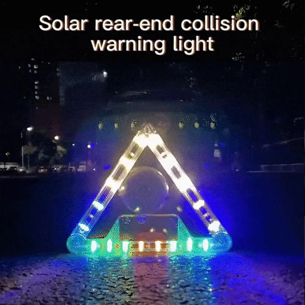 Solar Car Triangle Emergency Light Foldable Rotatable LED Warning Signal Light 11 Modes USB Rechargeable Stroboscopes Warning
Solar Car Triangle Emergency Light Foldable Rotatable LED Warning Signal Light 11 Modes USB Rechargeable Stroboscopes Warning