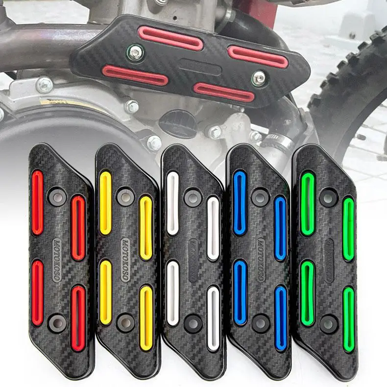 Motorcycle Exhaust Heat Shield Protector Guard Cover for Hon da Yamaha Kawasaki Anti-scalding Cover Insulation Pad Accessories
Motorcycle Exhaust Heat Shield Protector Guard Cover for Hon da Yamaha Kawasaki Anti-scalding Cover Insulation Pad Accessories