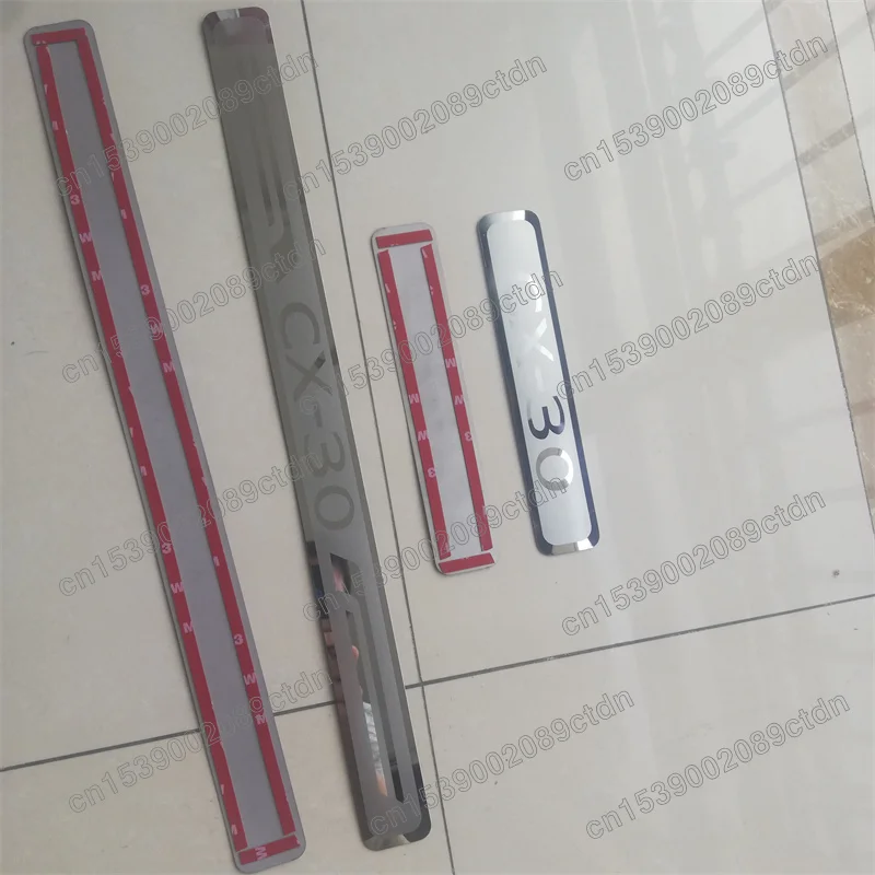 For Mazda CX30 CX-30 2019 2020 2021 Car styling Car Accessorise stainless steel Scuff Plate Door Sill cover Trim
For Mazda CX30 CX-30 2019 2020 2021 Car styling Car Accessorise stainless steel Scuff Plate Door Sill cover Trim