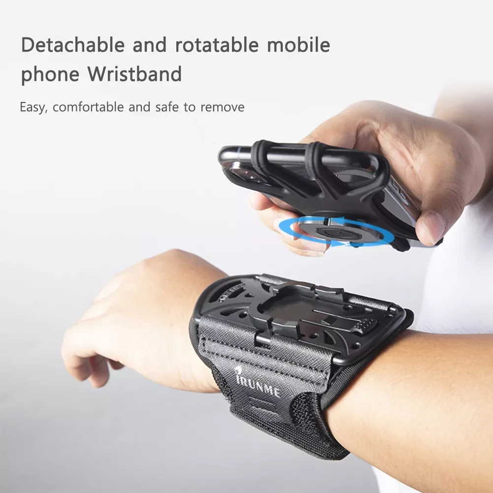 Outdoor Sports Phone Wristband Mobile Removable Rotating Running Phone Wrist Bag Takeaway Navigation Arm Bag for Fitness Cycling
Outdoor Sports Phone Wristband Mobile Removable Rotating Running Phone Wrist Bag Takeaway Navigation Arm Bag for Fitness Cycling