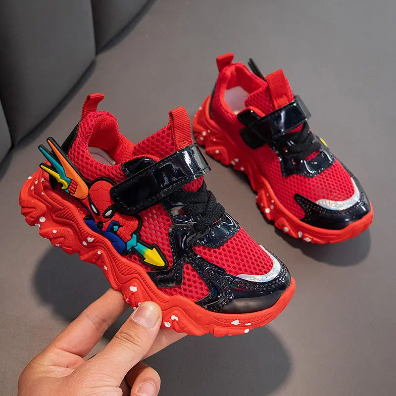 Disney Boys' Casual Shoes Cartoon Children's Red Blue Outdoor Shoes Mesh Breathable Lightweight Sneakers Size 26-37
Disney Boys' Casual Shoes Cartoon Children's Red Blue Outdoor Shoes Mesh Breathable Lightweight Sneakers Size 26-37